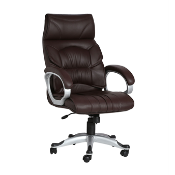 Doblepiel Executive High Back Brown Chair