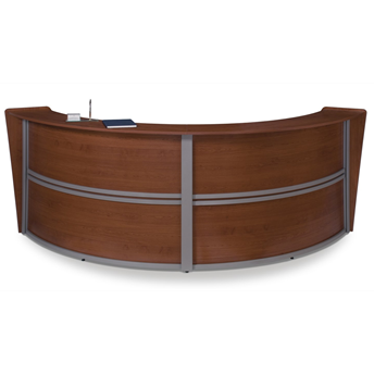 Marque Series Double-Unit Curved Reception Station