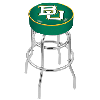 Green Baylor Cushion Seat with Double-Ring Chrome