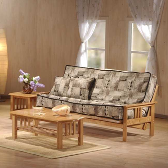 Ridgewood Full Futon Frame with Mattress